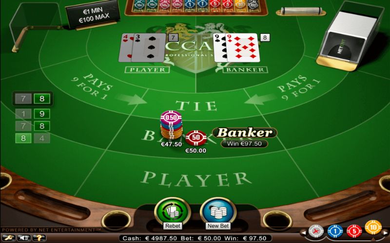 Luật chơi bài Baccarat cơ bản nhất